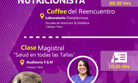 Afiche Cafe del reencuentro y Dia del Nutri